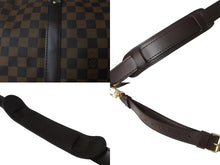 画像をギャラリービューアに読み込む, 極美品 LOUIS VUITTON ルイヴィトン ボストンバッグ キーポルバンドリエール 55 ダミエキャンバス ブラウン N41414 中古 63744