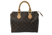 画像をギャラリービューアに読み込む, LOUIS VUITTON ルイヴィトン ハンドバッグ スピーディ25 モノグラム M41528 美品 中古 63745