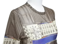 画像をギャラリービューアに読み込む, レア 極美品 Jean Paul Gaultier ジャンポール ゴルチェ グラフィックプリントパワーネットカットソー サイズ40 中古 63753
