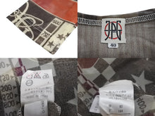 画像をギャラリービューアに読み込む, レア 極美品 Jean Paul Gaultier ジャンポール ゴルチェ グラフィックプリントパワーネットカットソー サイズ40 中古 63753