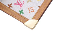 Load image into Gallery viewer, LOUIS VUITTON ルイヴィトン コインケース ポシェット クレ マルチカラー 村上隆 ホワイト M92655 美品 中古 63755