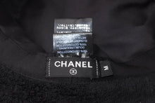画像をギャラリービューアに読み込む, CHANEL シャネル 2022年 廃盤 ハット パイル地 サイズ M ブラック 黒 ココマーク コットン 美品 中古 63766