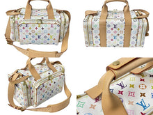 Load image into Gallery viewer, 1/1 極美品 LOUIS VUITTON ルイヴィトン マルチカラー 村上隆 2WAY カメラバッグ 中古 63769