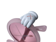 画像をギャラリービューアに読み込む, 新品未使用品 KAWS カウズ×SONS+DAUGHTERS サングラス メガネ キッズ ラウンド型 41-18-120 プラスチック ピンク 中古 63778