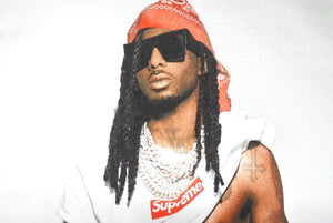 新品未使用 Supreme シュプリーム Playboi Carti プレイボイ カルティ PHOTO TEE 半袖Ｔシャツ イエロー サイズXL FW25T50 中古 4b006378