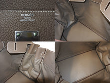 Load image into Gallery viewer, 極美品 HERMES エルメス ハンドバッグ バーキン オータクロア 50 □N刻印 トリヨンクレマンスシルバー金具 中古 63812