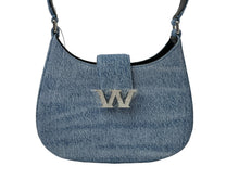 画像をギャラリービューアに読み込む, 新品未使用 Alexander Wang アレキサンダーワン ワンショルダーバッグ 202223R02T ライトブルー ウォッシュドデニム 中古 63821