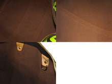 画像をギャラリービューアに読み込む, LOUIS VUITTON ルイヴィトン キーポル50 モノグラムグラフィティ スティーブン スプラウス M93700 グリーン 美品 中古 63828