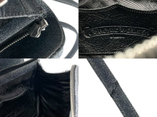 画像をギャラリービューアに読み込む, 極美品 CHROME HEARTS クロムハーツ ADAMS アダムス クロス 2WAY ラメ ハンドバッグ ブルー シルバー 中古 63829