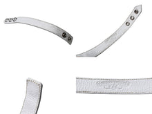 画像をギャラリービューアに読み込む, 極美品 CHROME HEARTS クロムハーツ ブレスレット BTN/2SNP クロスボール3ボタン2スナップ ホワイト シルバー925 レザー 中古 63831