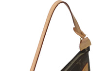 Load image into Gallery viewer, LOUIS VUITTON ルイヴィトン モノグラムペルフォ ポシェット アクセソワール ハンドバッグ ブラウン グリーン M95184 美品 中古 63833