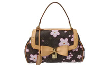 画像をギャラリービューアに読み込む, LOUIS VUITTON ルイ ヴィトン サックレトロPM マロン ハンドバッグ M92012 モノグラムチェリーブロッサム ブラウン 美品 中古 63835