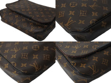 Load image into Gallery viewer, LOUIS VUITTON ルイヴィトン ディストリクトPM ショルダーバッグ M40935 モノグラム・マカサー ブラウン 美品 中古 63883