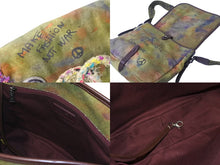 Load image into Gallery viewer, 極美品 CHANEL シャネル ショルダーバッグ ココマーク エンブロイダリー グラフィティ 20番台 カーキ シルバー金具 中古 63889