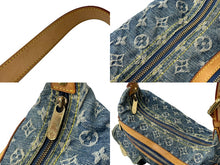 Load image into Gallery viewer, LOUIS VUITTON ルイヴィトン モノグラムデニム バギーPM ワンショルダーバッグ M95049 ブルー ショルダー 美品 中古 63898