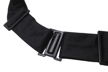Load image into Gallery viewer, 極美品 CHANEL シャネル ココマーク ネクタイ リボンタイ チョーカー ユニセックス シルク ブラック 中古 63908