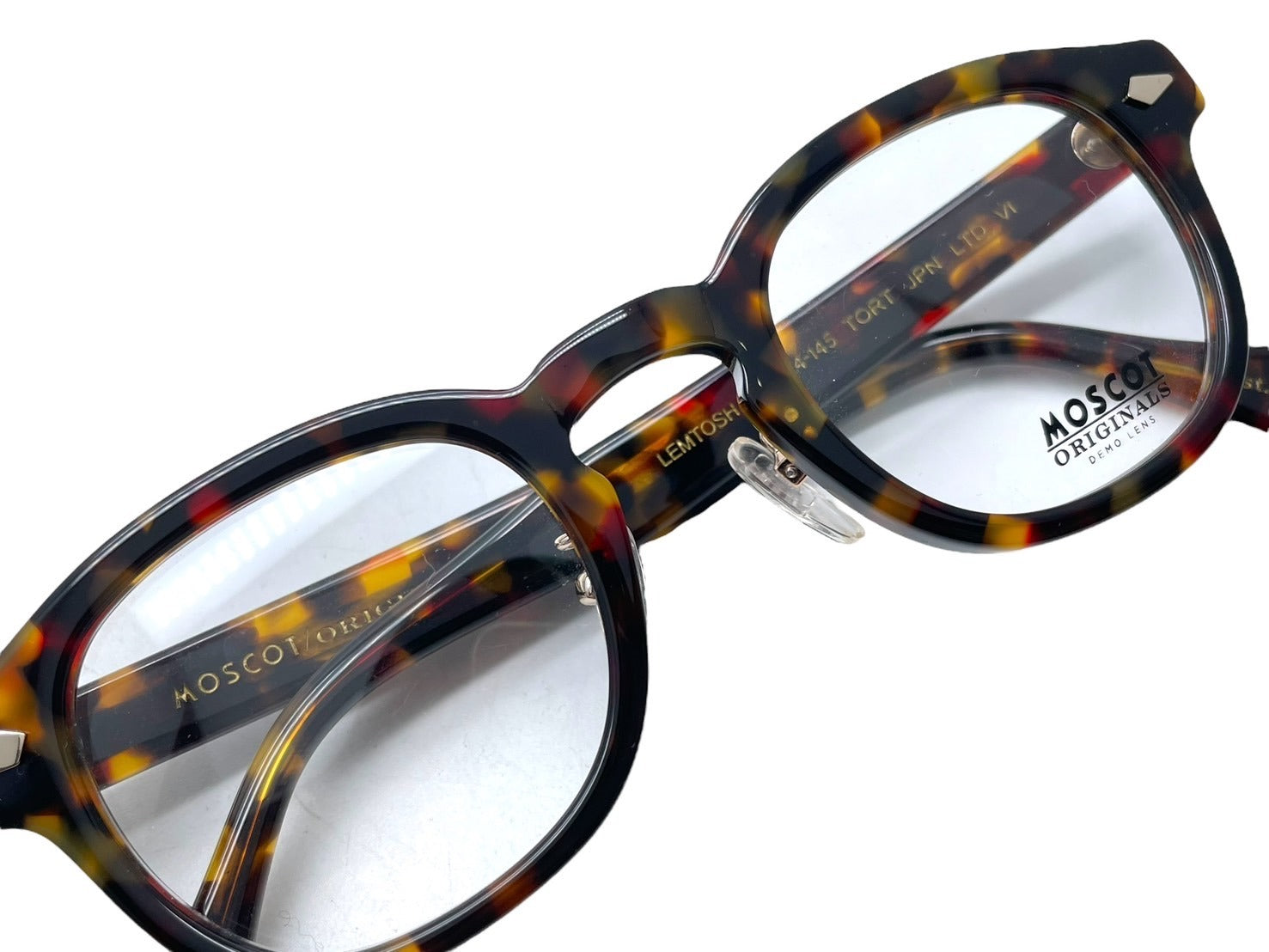 新品同様 MOSCOT モスコット LEMTOSH レムトッシュ メガネ 伊達眼鏡 110325298 アセテート ブラウン  サイズ46◻︎24-145 中古 63910 – Casanova Vintage