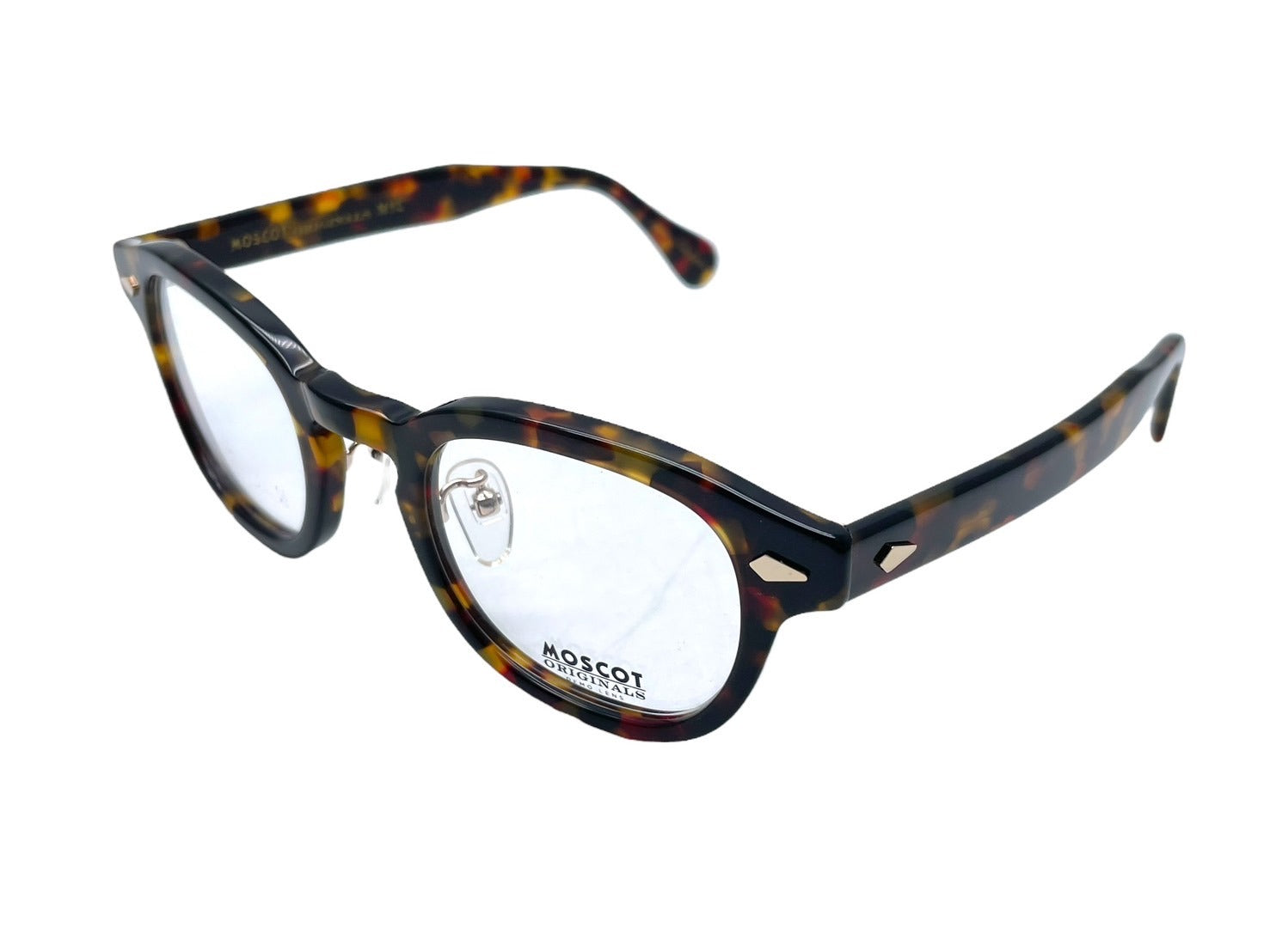 新品同様 MOSCOT モスコット LEMTOSH レムトッシュ メガネ 伊達眼鏡 110325298 アセテート ブラウン  サイズ46◻︎24-145 中古 63910 – Casanova Vintage