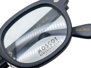 新品同様 MOSCOT モスコット LEMTOSH レムトッシュ メガネ 伊達眼鏡 110184616 アセテート ブラック サイズ46◻︎24-145 中古 63915