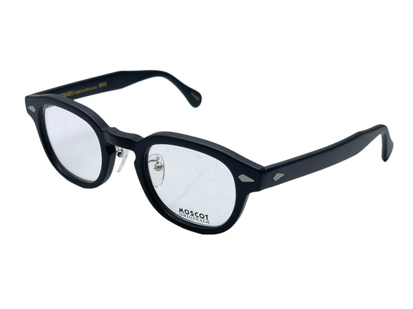新品同様 MOSCOT モスコット LEMTOSH レムトッシュ メガネ 伊達眼鏡 110184616 アセテート ブラック サイズ46◻︎24-145 中古 63915