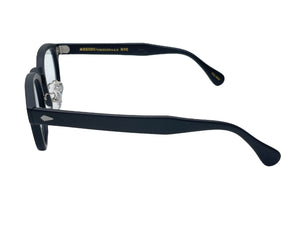 新品同様 MOSCOT モスコット LEMTOSH レムトッシュ メガネ 伊達眼鏡 110184616 アセテート ブラック サイズ46◻︎24-145 中古 63915