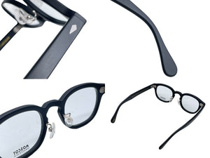 新品同様 MOSCOT モスコット LEMTOSH レムトッシュ メガネ 伊達眼鏡 110184616 アセテート ブラック サイズ46◻︎24-145 中古 63915