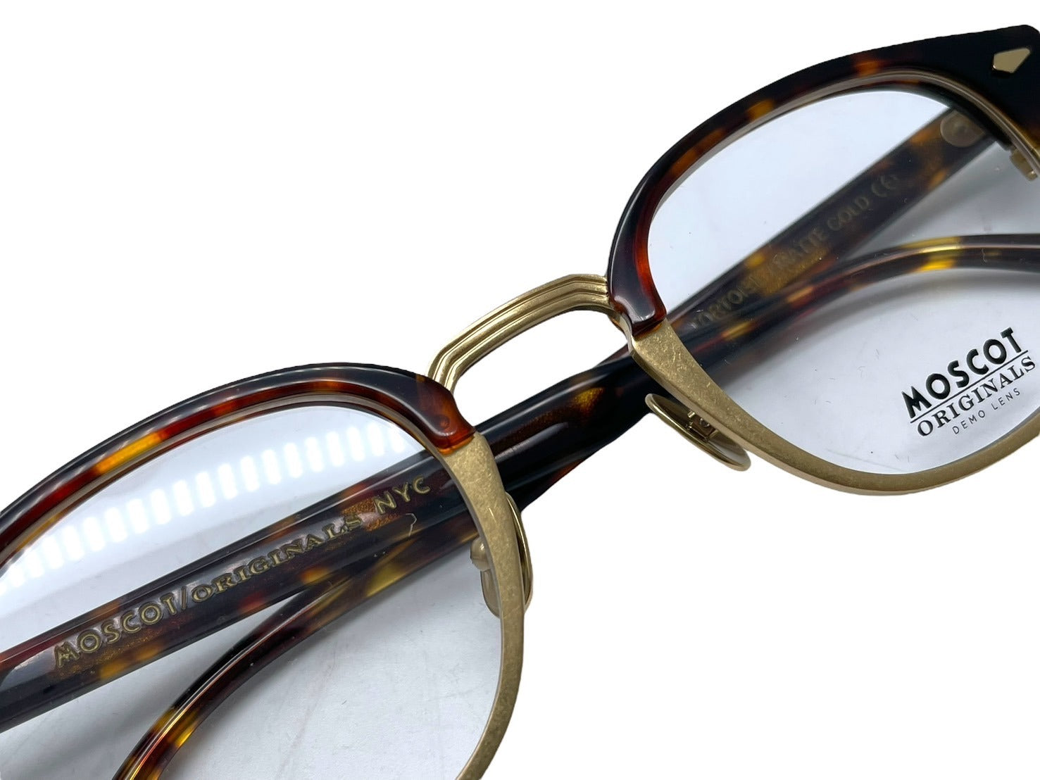 新品同様 MOSCOT モスコット LEMTOSH レムトッシュ メガネ 伊達眼鏡 110383281 アセテート ブラウン  サイズ46◻︎23-145 中古 63916 – Casanova Vintage