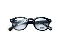 画像をギャラリービューアに読み込む, MOSCOT モスコット LEMTOSH レムトッシュ メガネ 伊達眼鏡 110383040 アセテート ブラック サイズ46◻︎24-145 美品 中古 63917