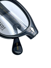 画像をギャラリービューアに読み込む, MOSCOT モスコット LEMTOSH レムトッシュ メガネ 伊達眼鏡 110383040 アセテート ブラック サイズ46◻︎24-145 美品 中古 63917