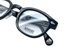 画像をギャラリービューアに読み込む, MOSCOT モスコット LEMTOSH レムトッシュ メガネ 伊達眼鏡 110383040 アセテート ブラック サイズ46◻︎24-145 美品 中古 63917