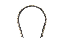 Load image into Gallery viewer, CHANEL シャネル ヘアアクセサリー カチューシャ ヘア アクセサリー B21 S ゴールド金具 美品 中古 63921