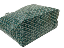 画像をギャラリービューアに読み込む, 新品同様 GOYARD ゴヤール サン・ルイPM トートバッグ STLOUIPMLTY09CL09P PVCコーティングキャンバス グリーン 中古 63936