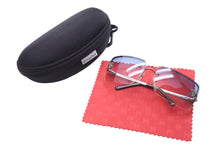 画像をギャラリービューアに読み込む, CHANEL シャネル ココマーク メタル ラインストーン サングラス 62◻︎15 4092-B ブルー シルバー 美品 中古 63942