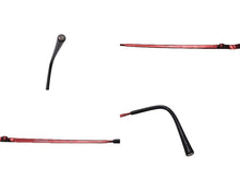 画像をギャラリービューアに読み込む, CHANEL シャネル サングラス ココマーク リムレス ミラーレンズ スクエア 54◻︎19 130 ブラック レッド 良品 中古 63943