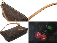 Load image into Gallery viewer, 極美品 LOUIS VUITTON ルイヴィトン 村上隆 ポシェット アクセソワール モノグラム チェリー 村上隆 M95008 中古 63945