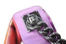 画像をギャラリービューアに読み込む, CHANEL シャネル ショルダーバッグ フラワーパワー ココマーク 21番台 キャンバス チェーンショルダー 美品 中古 63950