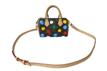 画像をギャラリービューアに読み込む, 極美品 LOUISVUITTON ルイヴィトン 草間彌生 ナノスピーディー 2WAYミニハンドバッグ M81979 中古 63953