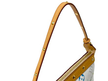Load image into Gallery viewer, 極美品 LOUIS VUITTON ルイヴィトン 村上隆 ポシェットアクセソワール マルチカラー ホワイト M92649 中古 63954