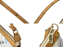 Load image into Gallery viewer, 極美品 LOUIS VUITTON ルイヴィトン 村上隆 ポシェットアクセソワール マルチカラー ホワイト M92649 中古 63954