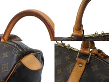 画像をギャラリービューアに読み込む, LOUIS VUITTON ルイヴィトン キーポル50 ボストンバッグ M41426 モノグラム 良品 中古 63956