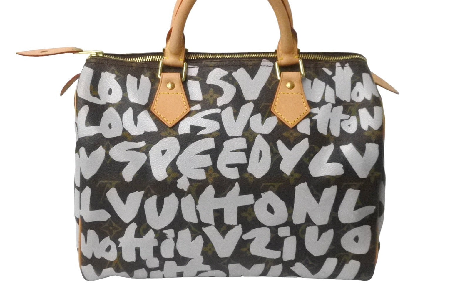 未使用 LOUIS VUITTON ルイヴィトン スピーディ30 M92195 ボストンバッグ モノグラム グラフィティ ホワイト 中古 63960  – Casanova Vintage