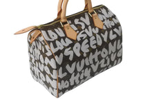 画像をギャラリービューアに読み込む, 未使用 LOUIS VUITTON ルイヴィトン スピーディ30 M92195 ボストンバッグ モノグラム グラフィティ ホワイト 中古 63960
