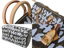 画像をギャラリービューアに読み込む, 未使用 LOUIS VUITTON ルイヴィトン スピーディ30 M92195 ボストンバッグ モノグラム グラフィティ ホワイト 中古 63960