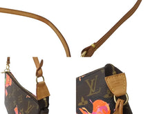 画像をギャラリービューアに読み込む, LOUIS VUITTON ルイヴィトン モノグラムローズ ポシェット アクセソワ―ル アクセサリーポーチ M48615 薔薇 美品 中古 63961