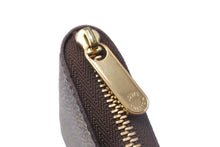 画像をギャラリービューアに読み込む, 極美品 LouisVuitton ルイヴィトン ジッピー コインパース 小銭入れ モノグラム M60067 ブラウン ゴールド金具 中古 63968