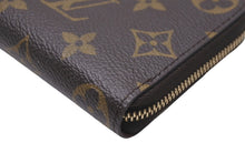 画像をギャラリービューアに読み込む, 極美品 LouisVuitton ルイヴィトン ジッピー コインパース 小銭入れ モノグラム M60067 ブラウン ゴールド金具 中古 63968