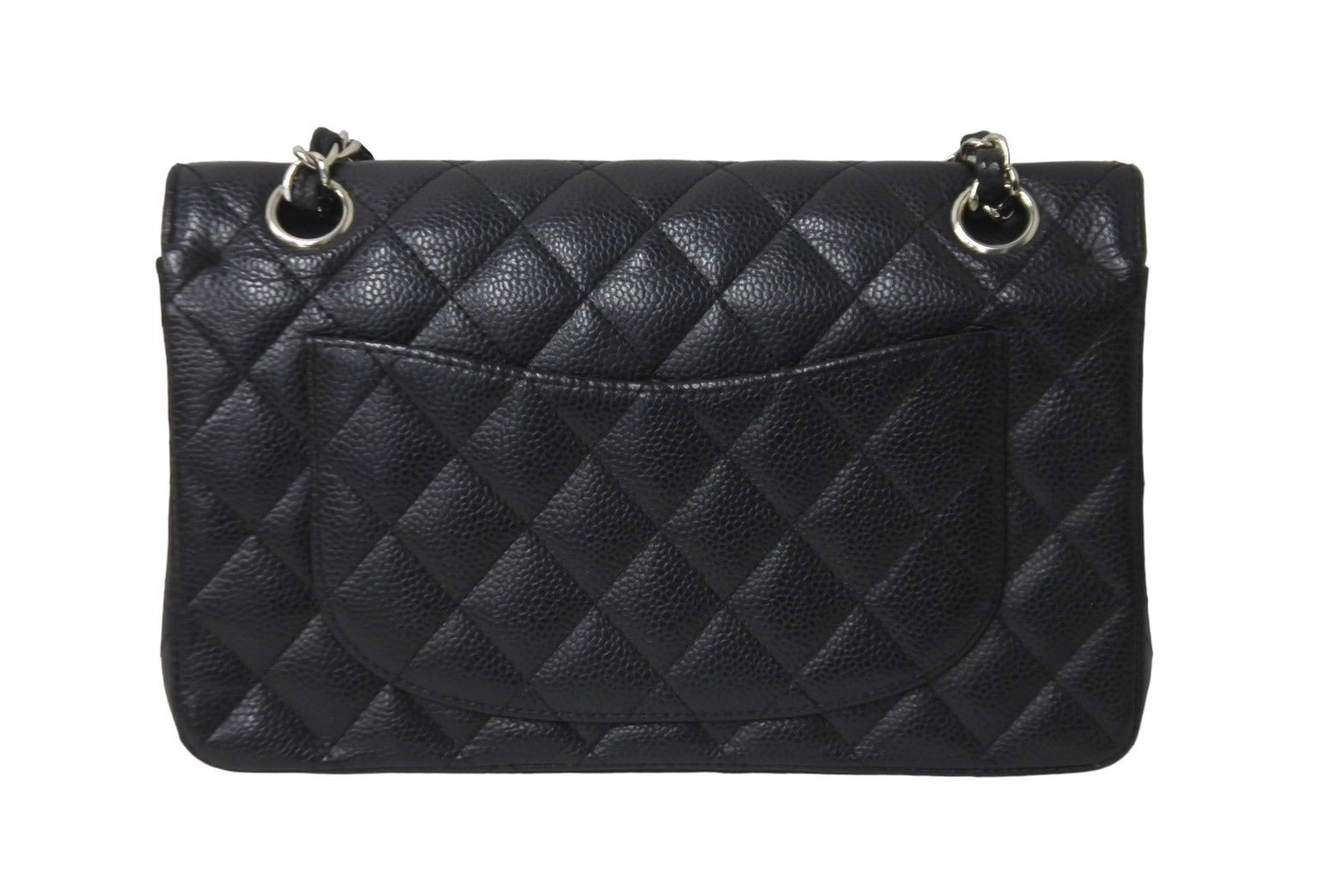 CHANEL シャネル Wフラップ 23 ショルダーバッグ キャビアスキン 11