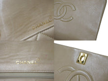 画像をギャラリービューアに読み込む, CHANEL シャネル フルフラップマトラッセ24 2番台 シングルチェーンショルダーバッグ ベージュ ゴールド金具 美品 中古 63978