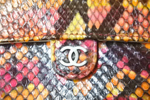 画像をギャラリービューアに読み込む, CHANEL シャネル ミニマトラッセ ショルダーバッグ ココマーク 6番台 レザー ピンク イエロー オレンジ 美品 中古 63981