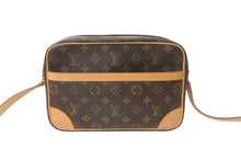 画像をギャラリービューアに読み込む, 極美品 LOUIS VUITTON ルイヴィトン トロカデロ27 ショルダーバッグ 斜め掛け M51274 モノグラム PVC ブラウン 中古 63984